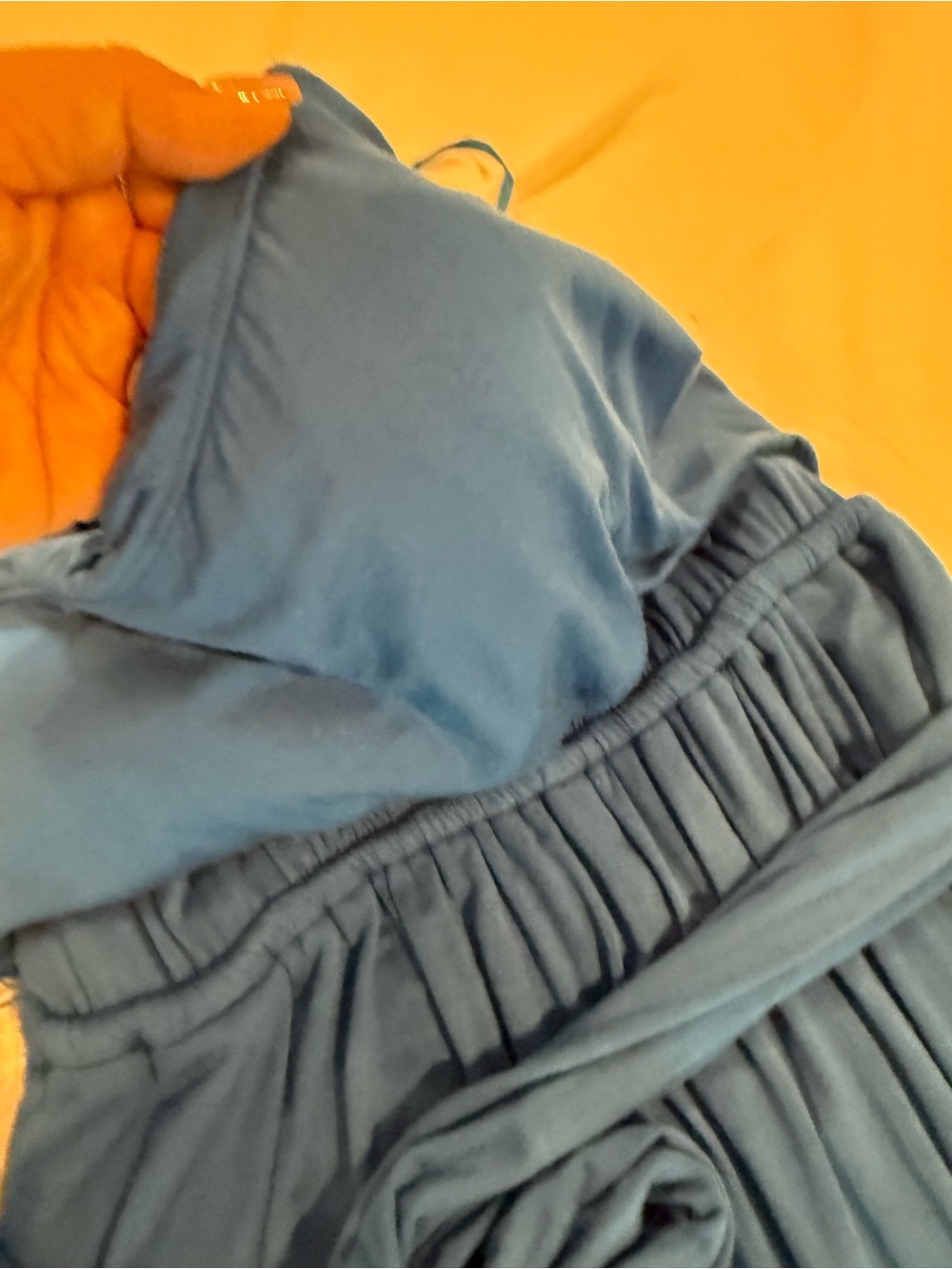 Soma Royal Blue Maxi Dress with Tie Waist - Picture 6 of 11